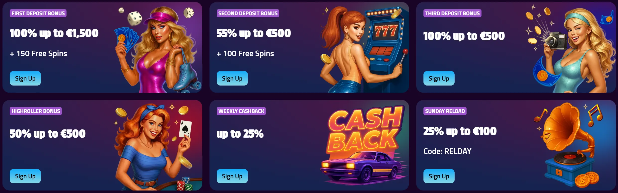 retrozino casino bonuses