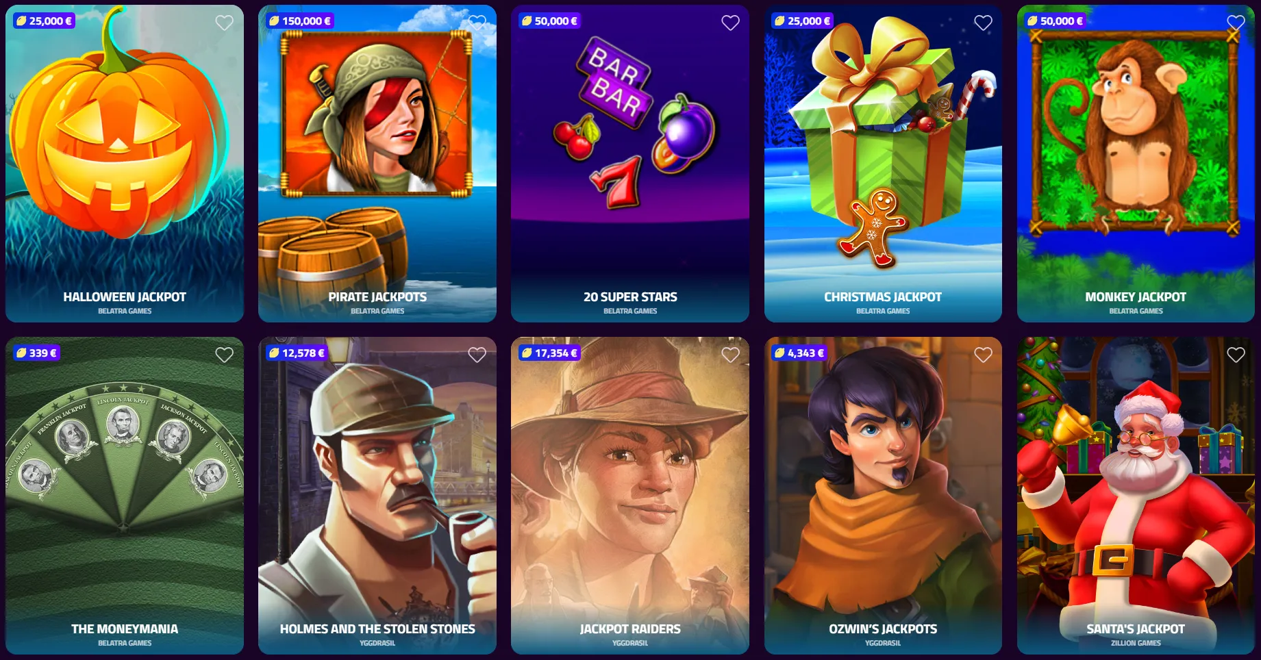 retrozino casino jackpots