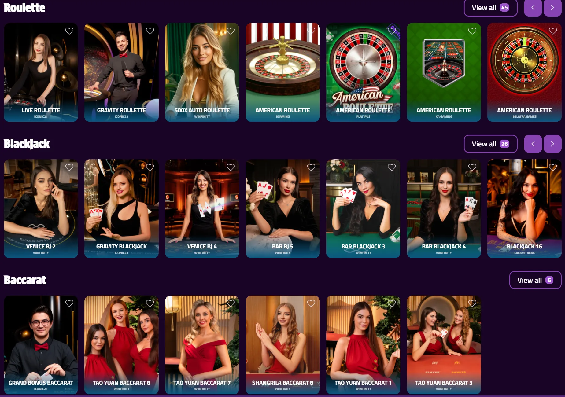 retrozino casino live casino